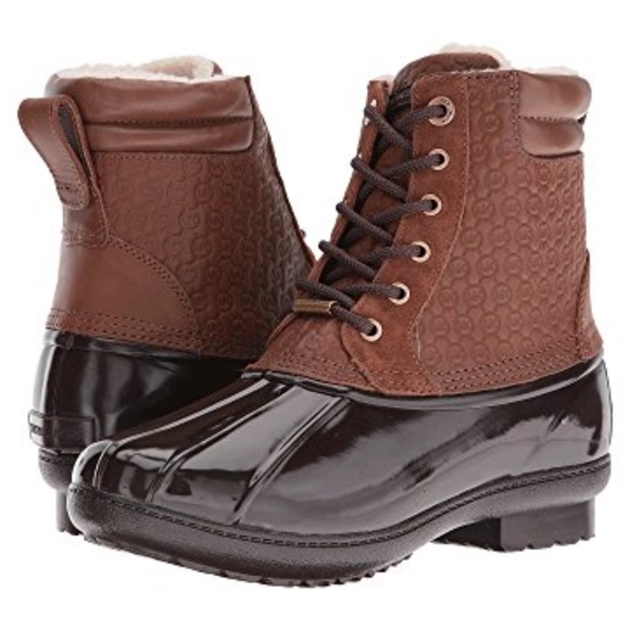 michael kors duck boots